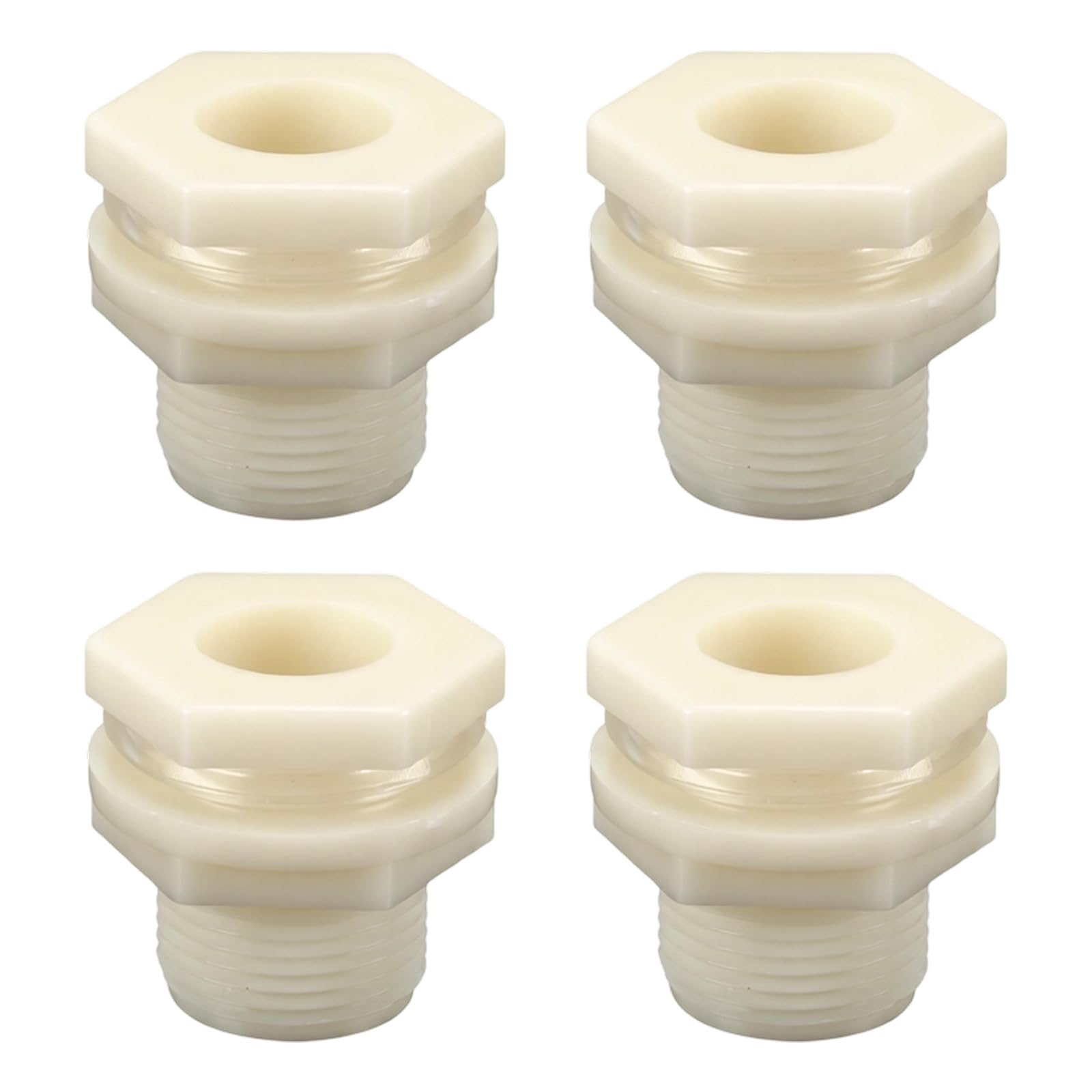 QIAOLIDA Sturdy ABS Water Tanks Connectors With Reinforced Thread For Secure Leakproof Connection In Plumbing Systems