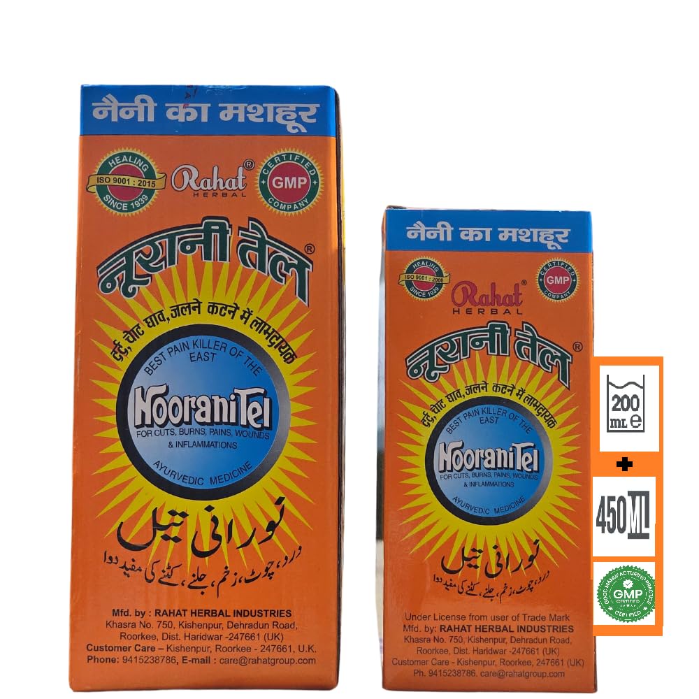 Noorani Tel ayurvedic formulation 450ml With 200ml (B0DCW4ST7Z) Amazon Price History, Amazon Price Tracker