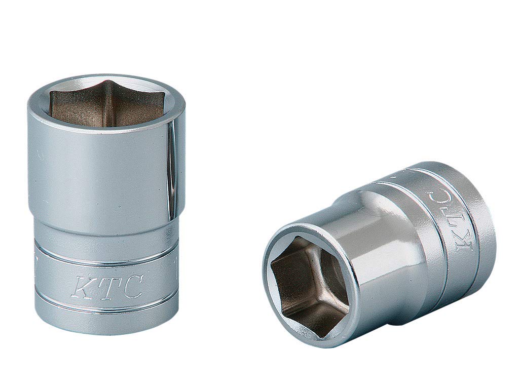 京都機械工具(KTC) ソケット 6角 B4-28-H サイズ:28×差込角:12.7mm 1個