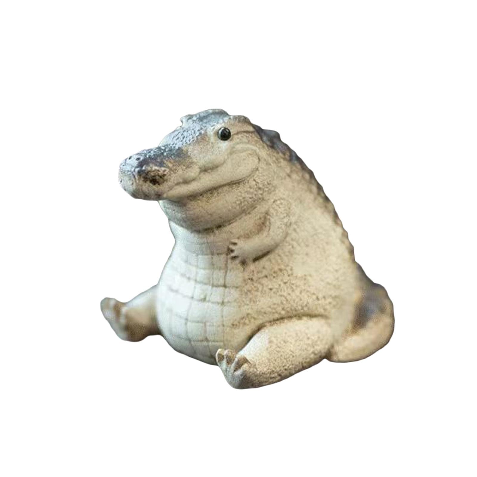 Figurine crocodile de collection pour agrémenter vos étagères de bureau