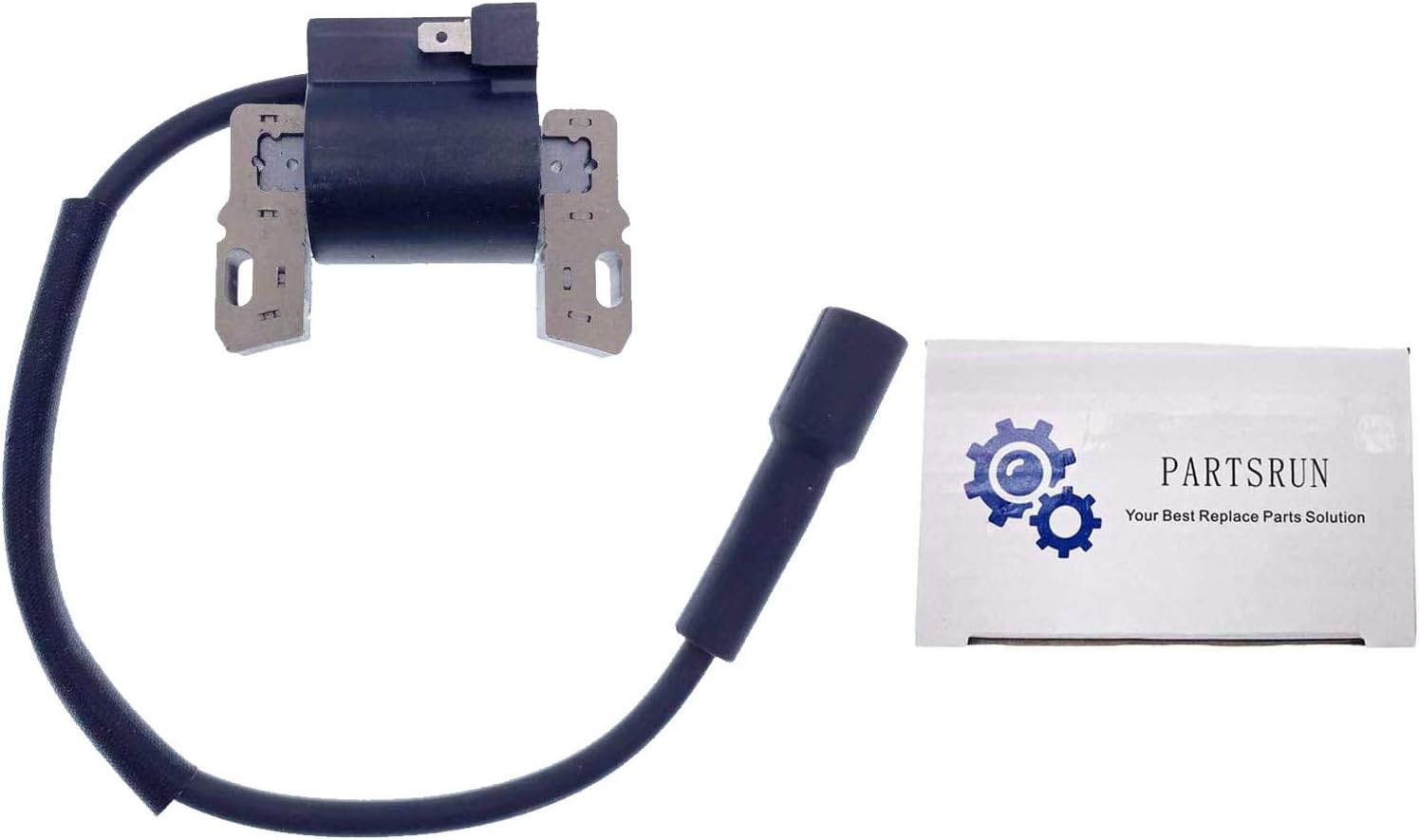 PARTSRUN 595304 Ignition Coil 440-433 Solid State Module Replaces Briggs & Stratton 490586 491312 492341 495859 591459 690248 715231 795315 799650 For John Deere Lg492341 Lg495859 ZF-IG-A00055-P