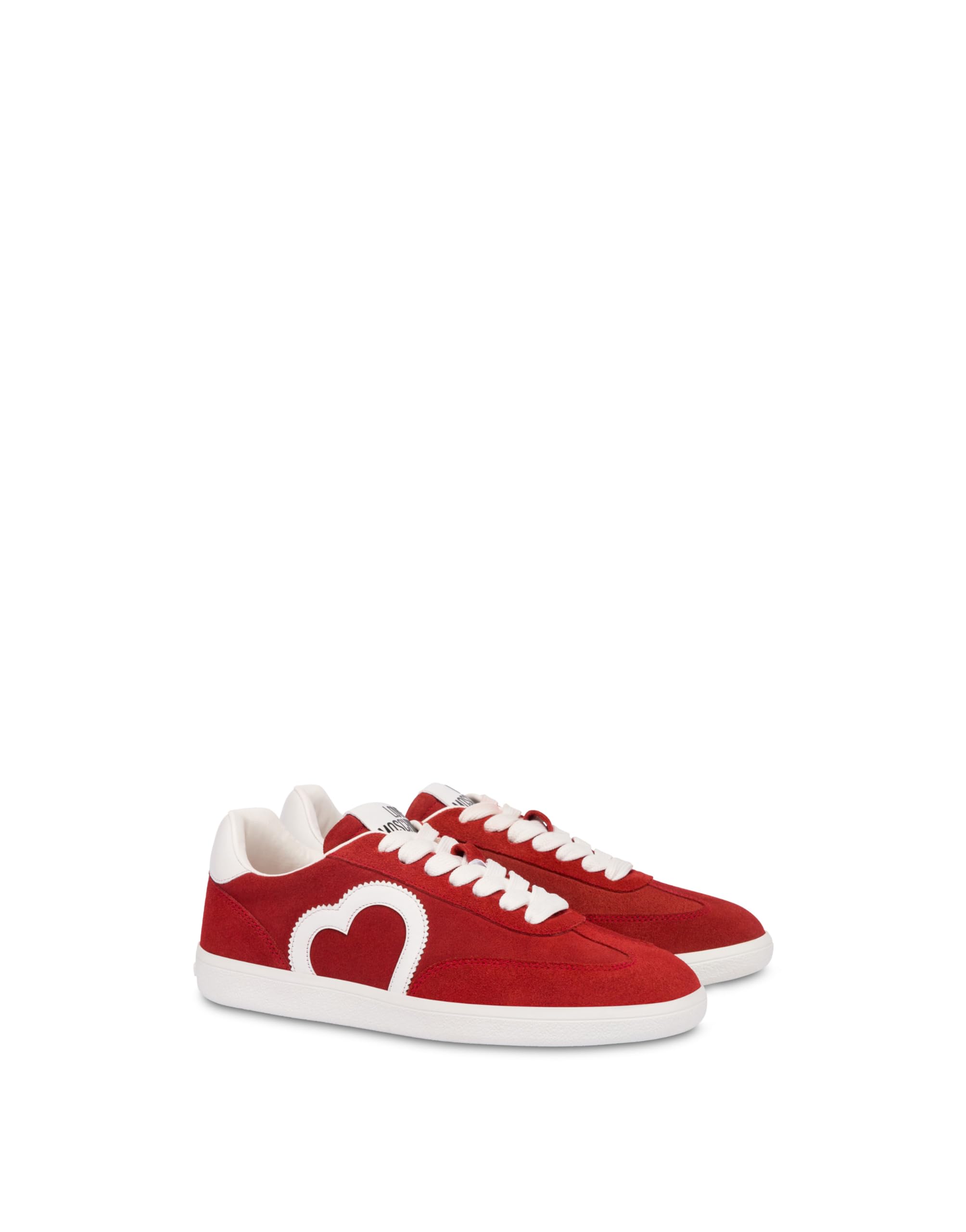 Love Moschino JA15112G1NIG0500, Women's Sneakers, Red, EU 39, red, 7 UK