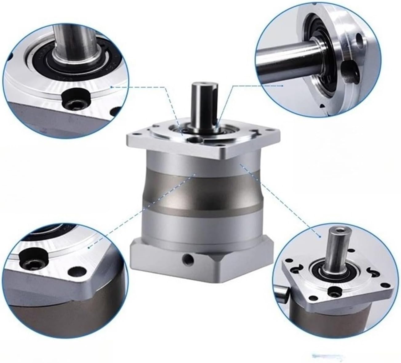 Parts Suitable for Precision Planetary helical Teeth Large Hole Output Large Tq Gear 4260 Right Angle servo Reducer(PLF060C-L1)