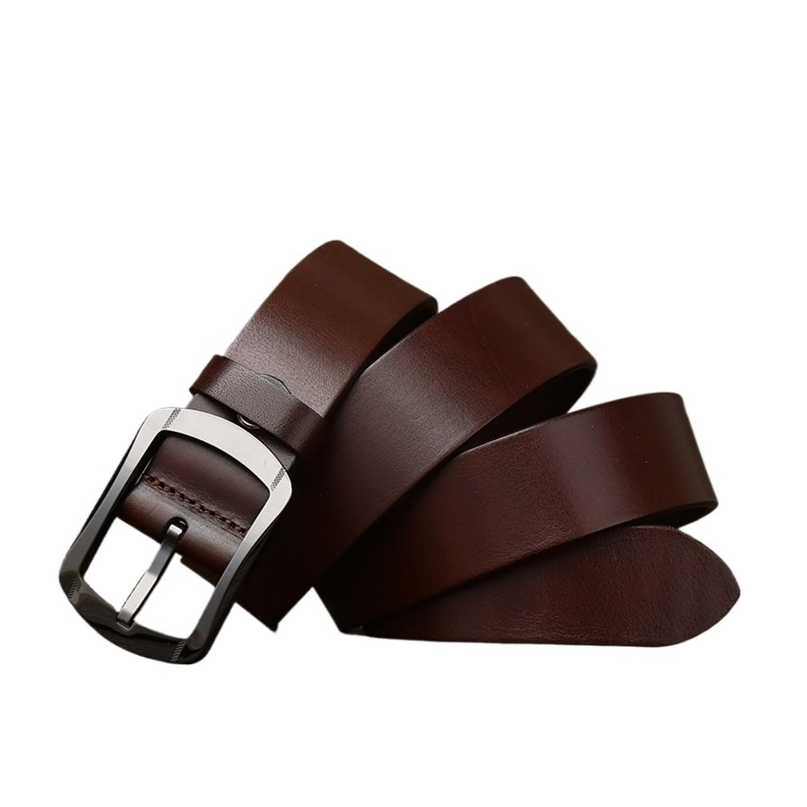 3,8 cm szpilka ceramiczna klamra skóra bydlęca męski pasek w talii paski do dżinsów Casual Homme