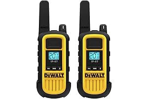 DEWALT DXFRS800 2-Watt Heavy Duty Long Range Walkie Talkies: A Robust Choice for Outdoor Enthusiasts