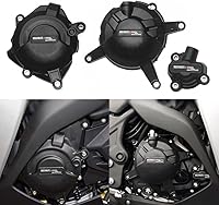 Vista 2 de Protector de choque del motor se adapta a R3 2015-2020 Marco Slider Pad Cubierta del cárter Caja de engranajes Tapa de protección de embrague