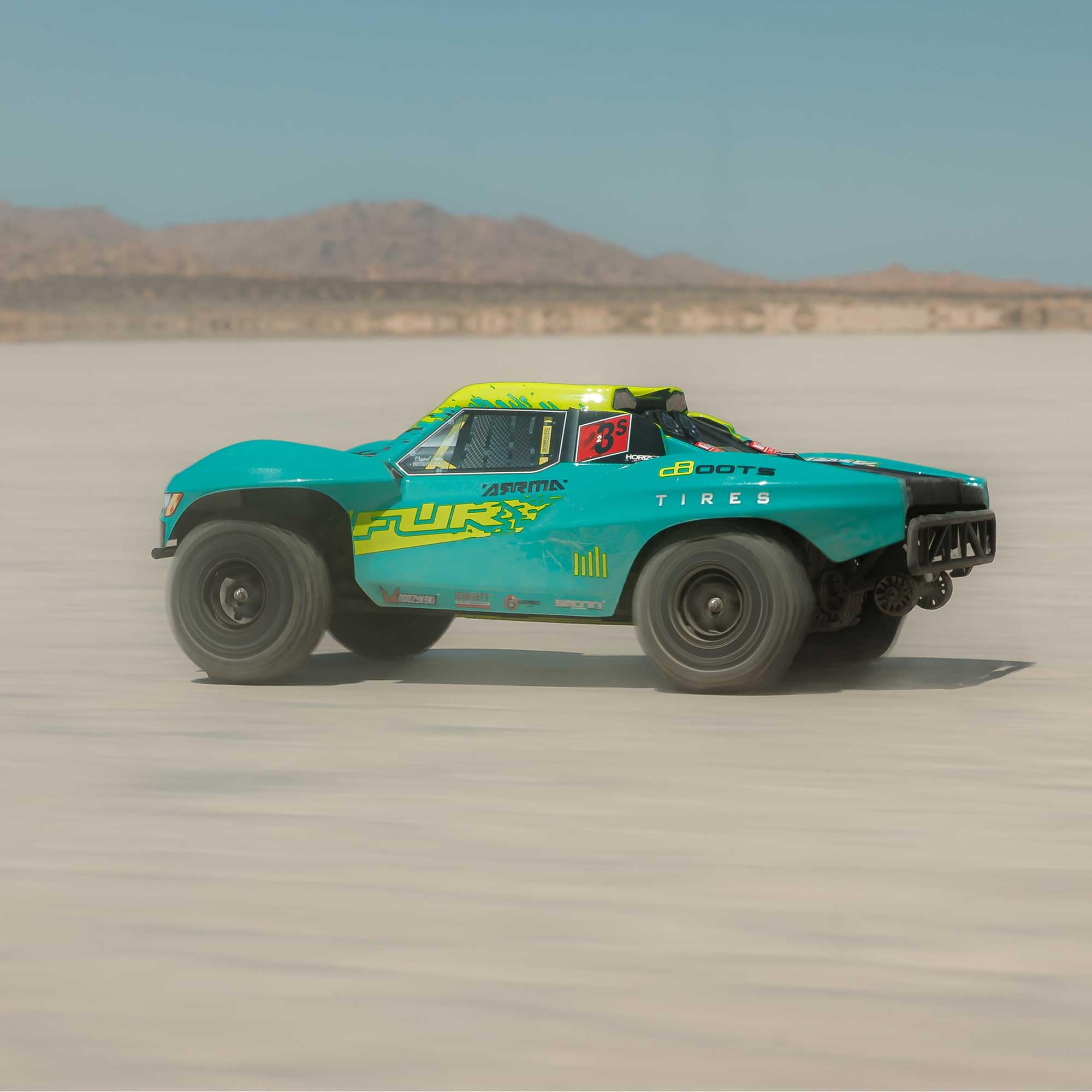 ARRMA 1/10 Fury 223S DSC 2WD RTR Brushless Short Course Truck, Green