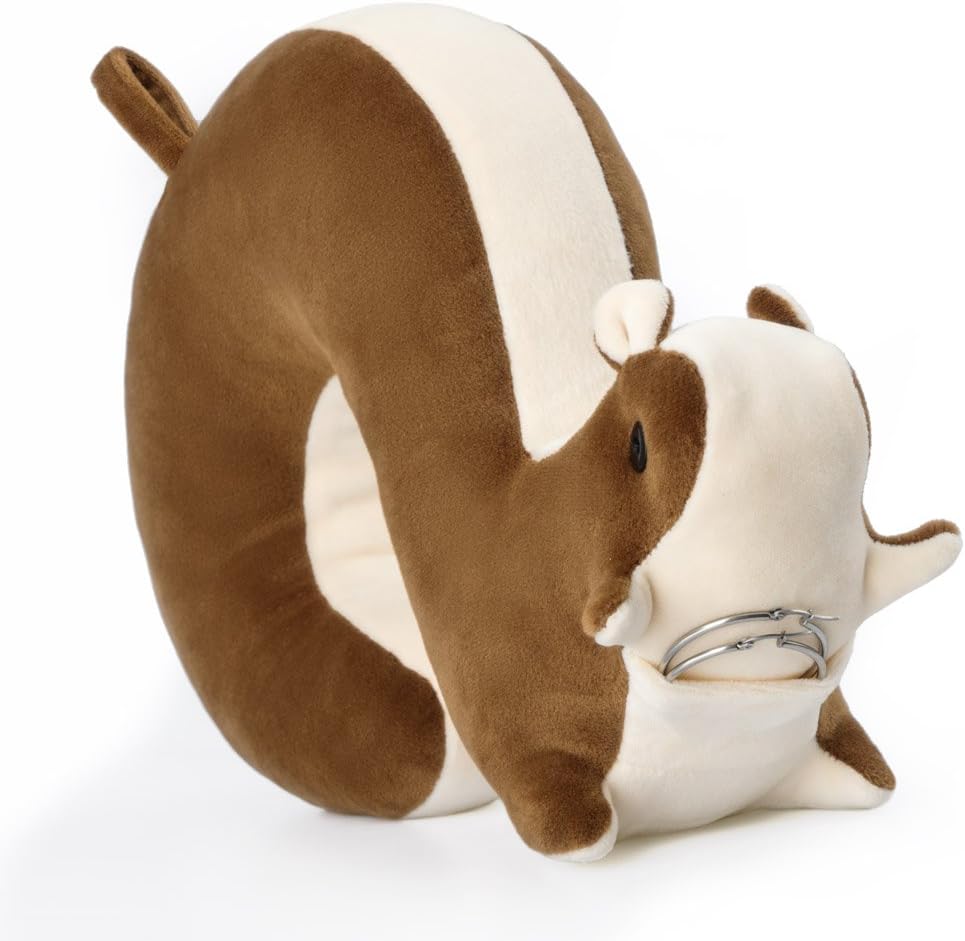 squirrel neck pillow