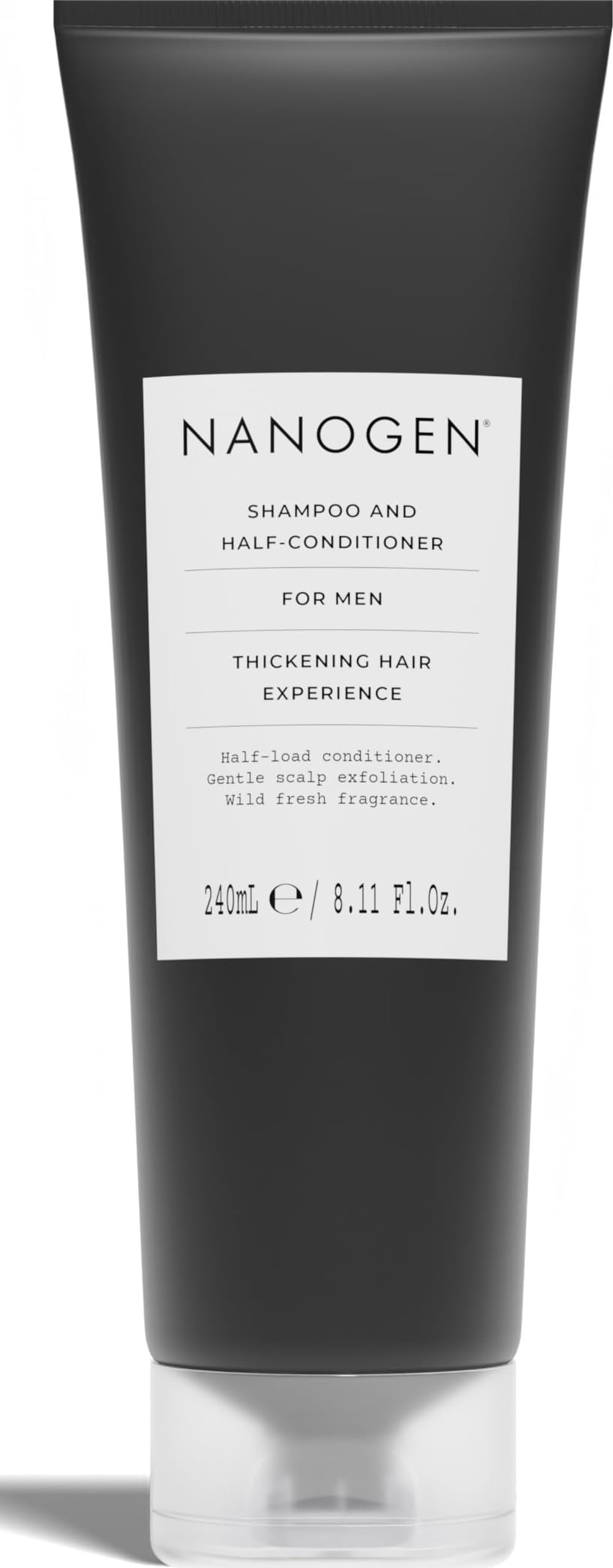 Nanogen 2 in 1 Thickening Shampoo and Half Conditioner for Men, 240 ml