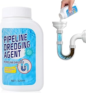 Powerful Pipe Dredging Agent,Pipeline Dredging Agent,Powerful Quick Cleaning Drain,Kitchen Sink Drains and Pipe Cleaner,for Kitchen Bathroom Toilet (1Pc)