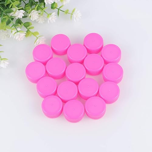 Miniatura 6 de 100 piezas de tapas de botellas coloridas para niños, cubierta de botella de leche, tapa de botella, tapas de botellas de reciclaje para