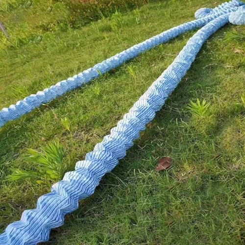 Tuyau de drainage 50 mm en PVC et acier de 17,5 m pour enterrer au jardin