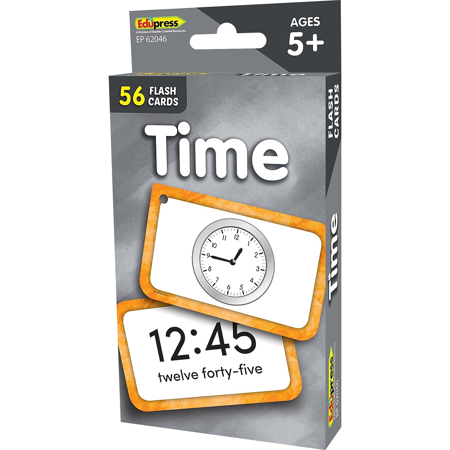 Teacher Created Resources Time Flash Cards (EP62046) 3-1/8" x 5-1/8"