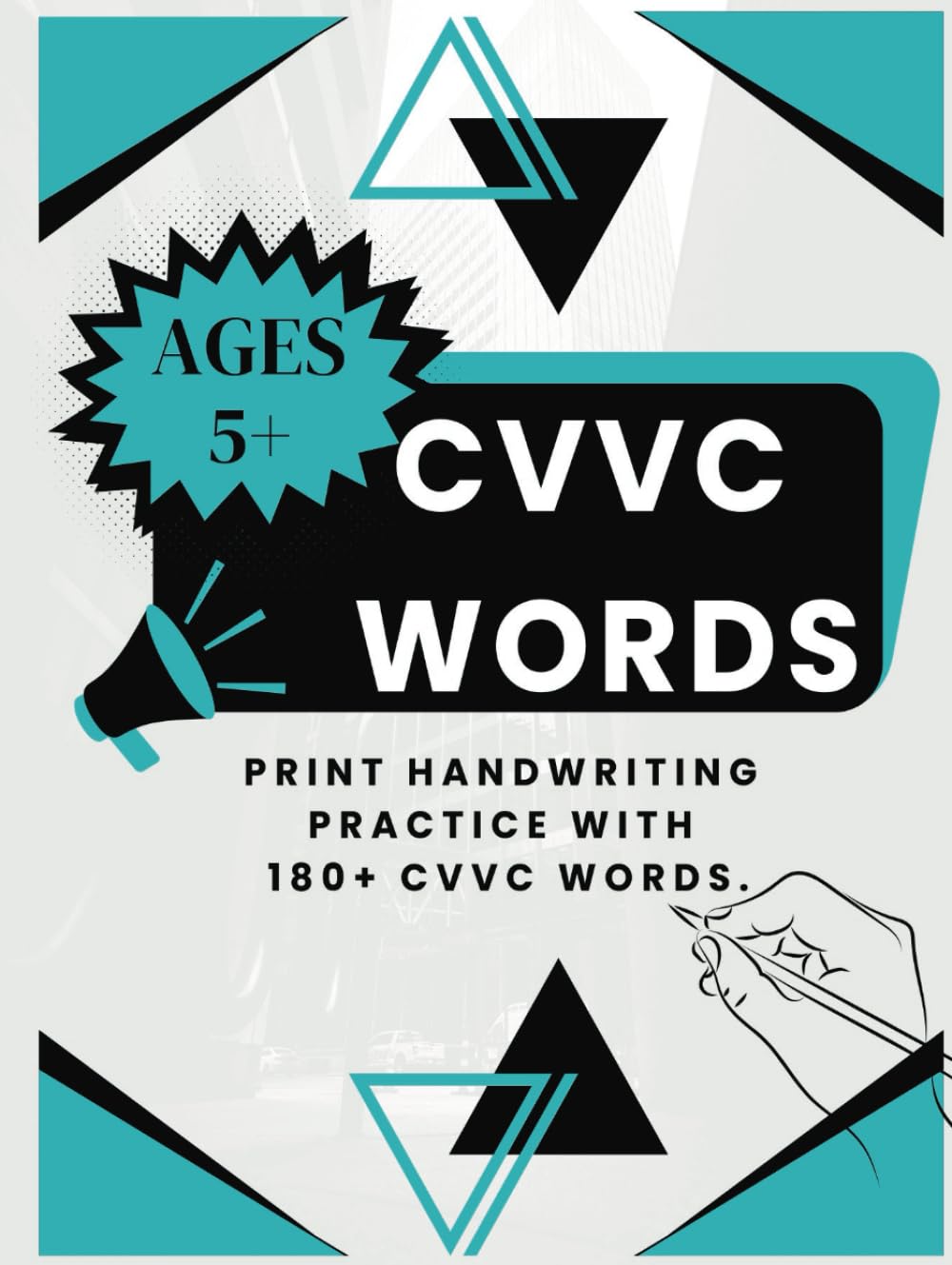 180+ CVVC Words Print Handwriting Workbook: A Comprehensive Guide to Spelling, Writing, and Phonics Mastery. (Phonics Corner - Read, Write and Spell Phonics Word Faamilies)
