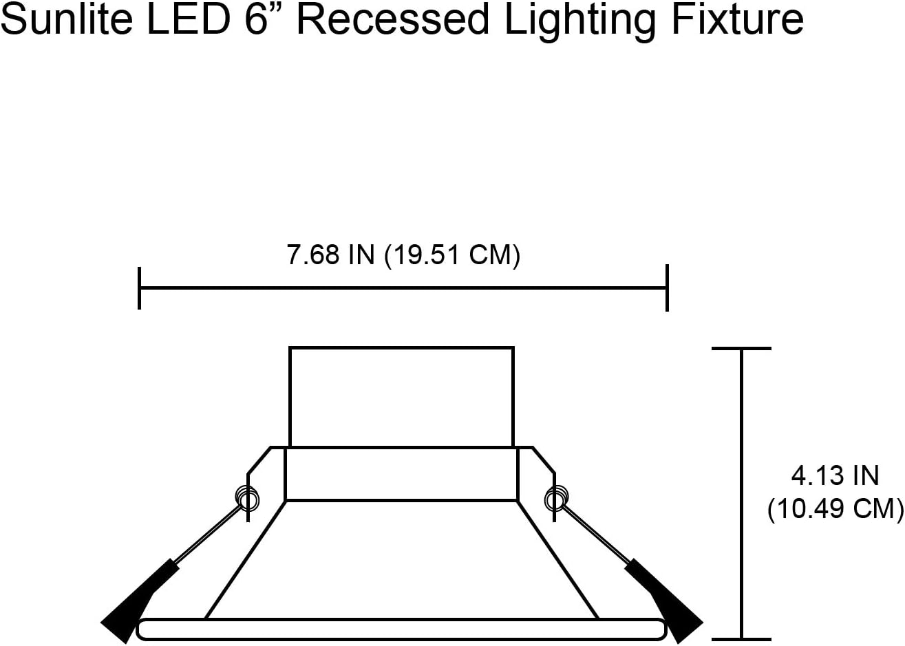 Get Discount 70% Price Sunlite 89347-SU LED 6-Inch Commercial-Grade Recessed Lighting Fixture, 24 Watts, Dimmable, 100-277 Volts, 2200 Lumens, White-Finish, UL Listed, 30K- Warm White Review Sunlite 89347-SU LED 6-Inch Commercial-Grade Recessed Lighting Fixture, 24 Watts, Dimmable, 100-277 Volts, 2200 Lumens, White-Finish, UL Listed, 30K- Warm White