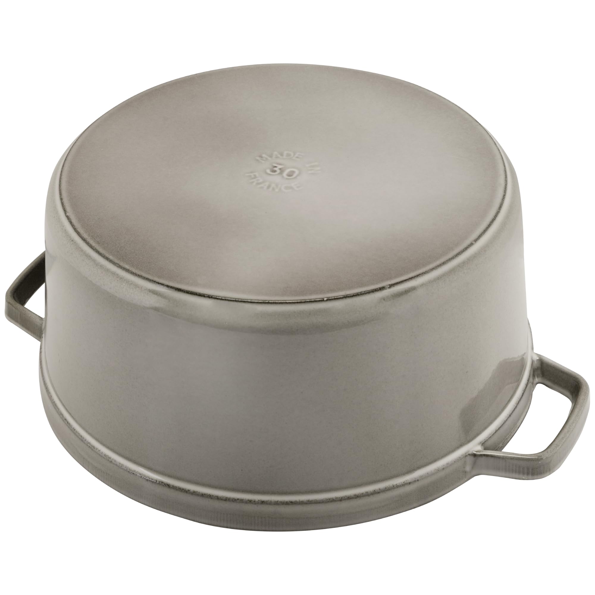 STAUB Okrągły Cocotte, 5,5 l, grafitowy szary