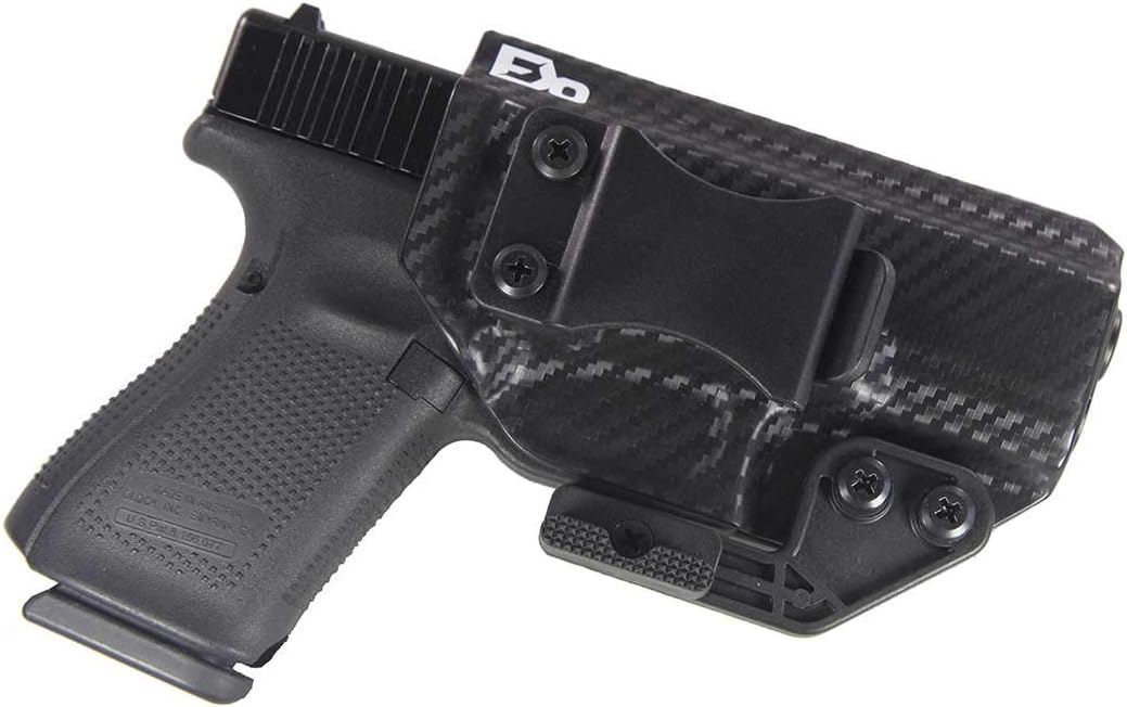 Fierce Defender IWB Kydex Holster Compatible with Glock 19 23 32 -The Paladin Series -Made in USA- GEN 5 Compatible