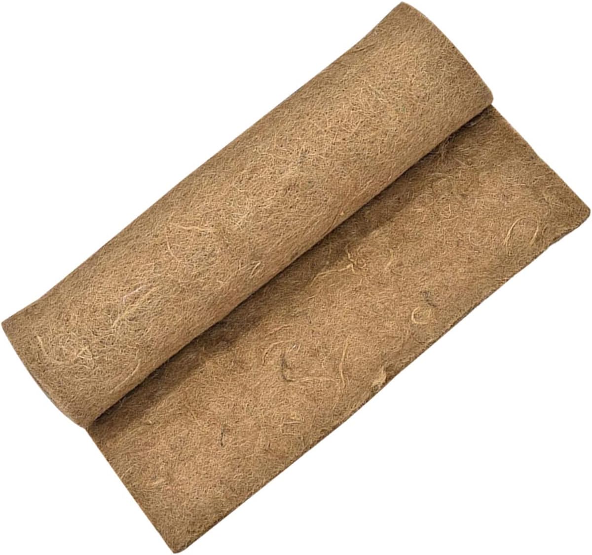 SUPVOX Jute Worm Bedding Mat for Reptiles Natural Crawler Pad Tortoise Box Cushion Lizard Terrarium Liner Reptile Supply PET Terrarium Mat