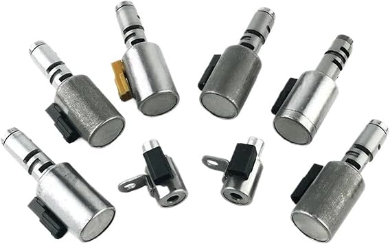 8PCS 09G OEM Automatic Transmission Valve Body Solenoids Compatible With VW Golf Compatible With Passat Toura TF-60SN