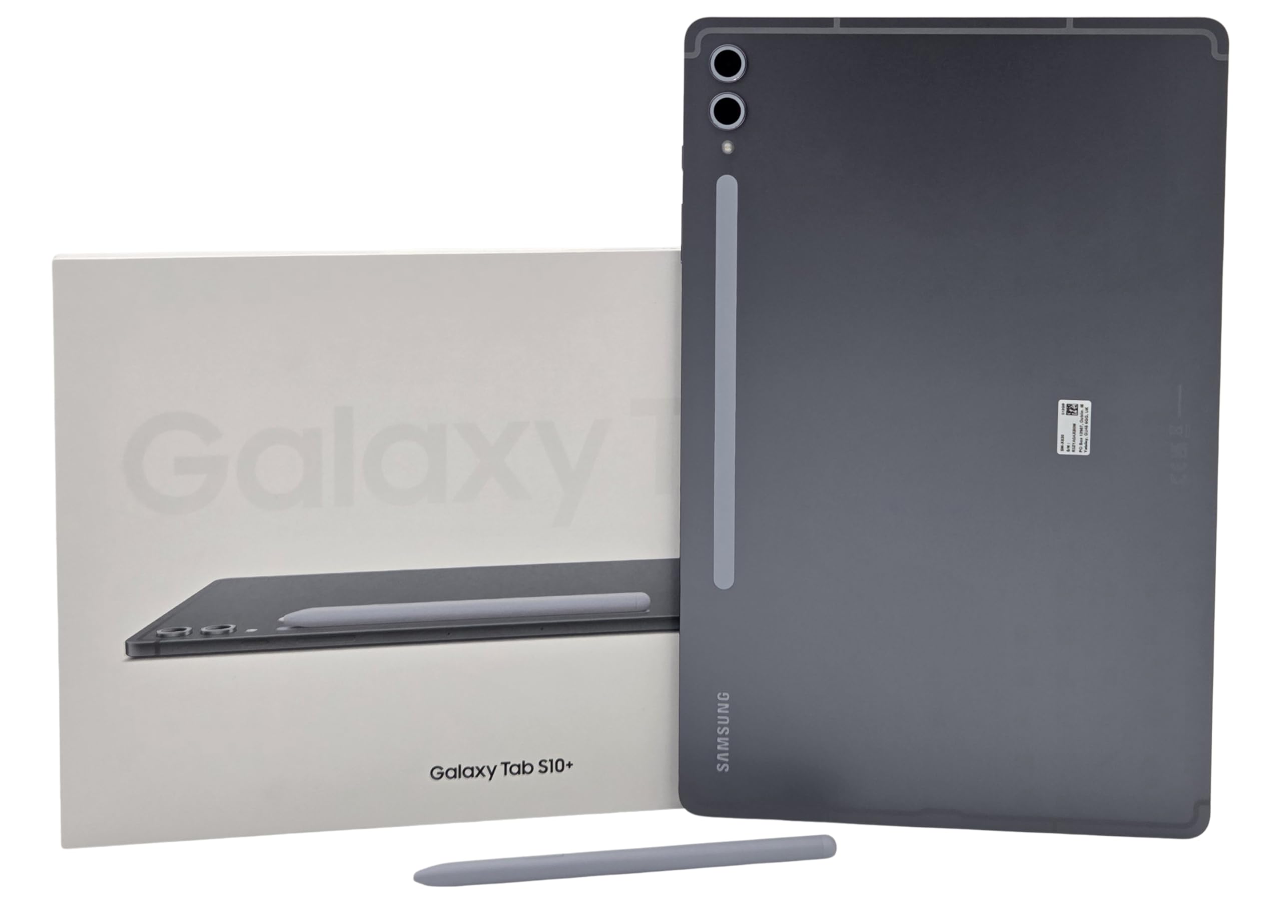 Samsung Galaxy Tab S10+ AI Tablet, Android Tablet, 12 GB RAM, 256 GB di memoria, display AMOLED, rivestimento antiriflesso, incl. S Pen, WiFi, Moonstone Gray, 36 mesi di garanzia