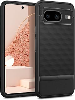 Caseology Parallax Protective Case Compatible with Google Pixel 8 case 5G [Military Grade Drop Tested](2023) - Matte Black