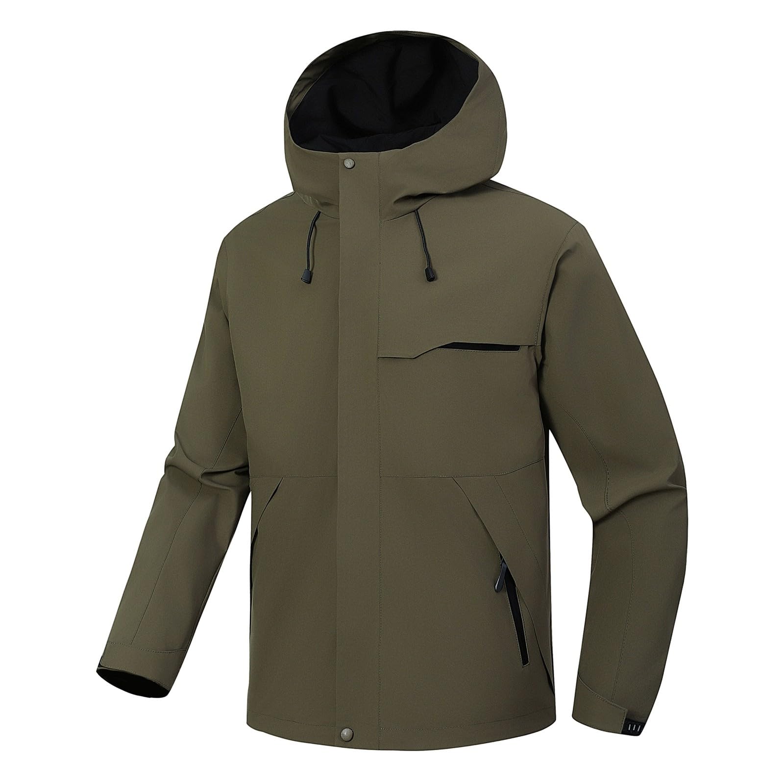 Chaqueta Impermeable Mujer-Chaquetas Casuales Para Mujer Chaquetas Cortavientos Para Exteriores Con Capucha Para Todas Las Estaciones Perfectas Para Uso Informal Estilo VersáTil Ideales Para Combinar