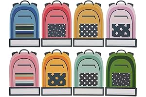 Classroom-Ready Backpack Cutouts for Educational Adventures