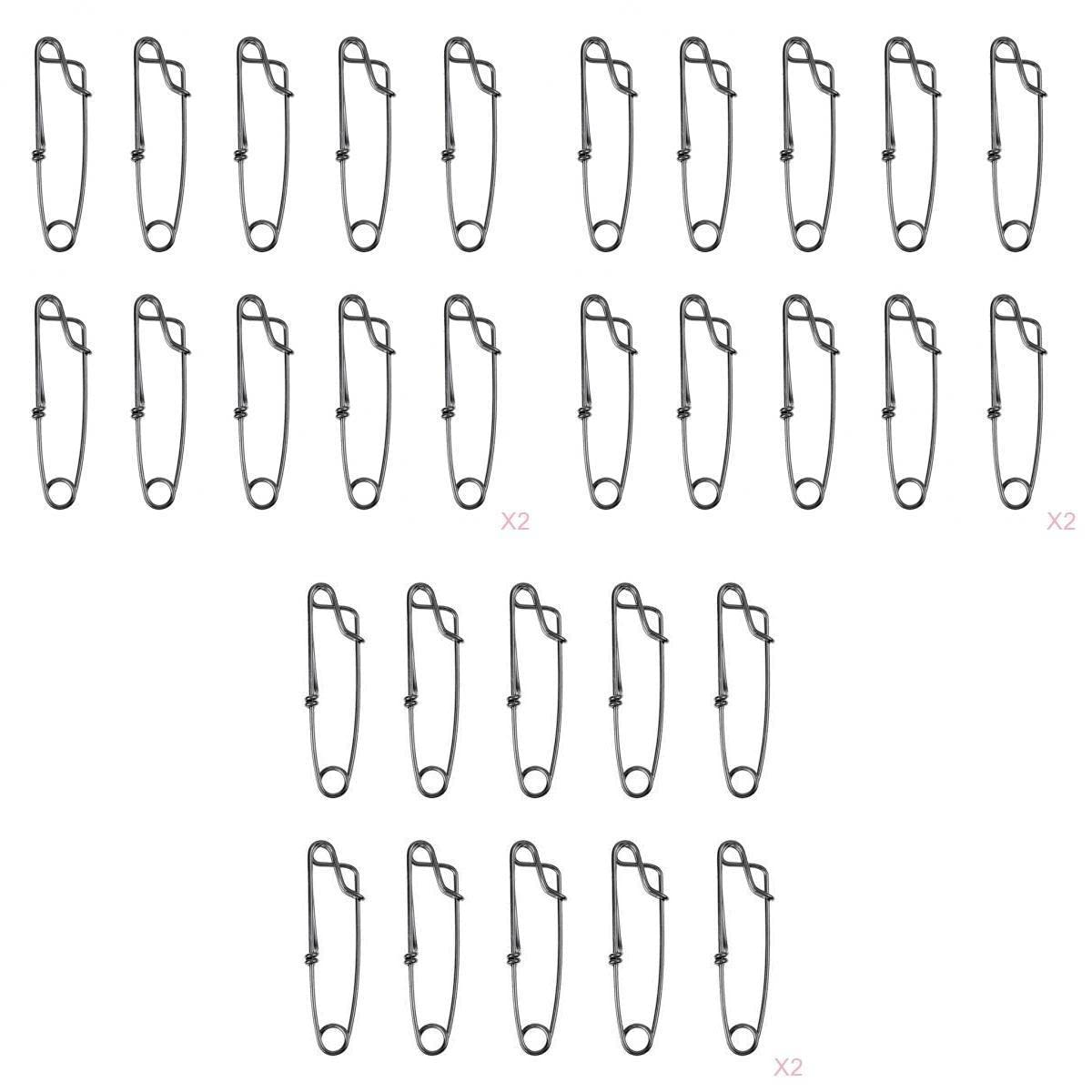 CALANDIS 60x Stainless Steel Long Line Clips High Strength Tuna Clip Fishing Snapper | Other Fishing Equipment-image-40