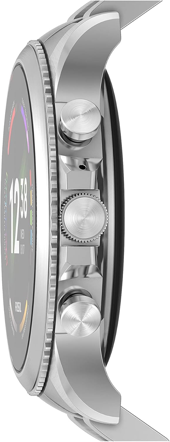 Fossil Smartwatch Gen 6 Connected da Uomo con Wear OS by Google, Frequenza Cardiaca, Notifiche per Smartphone e NFC FTW4060 Fossil Smartwatch Gen 6 Connected da Uomo con Wear OS by Google, Frequenza Cardiaca, Notifiche per Smartphone e NFC FTW4060