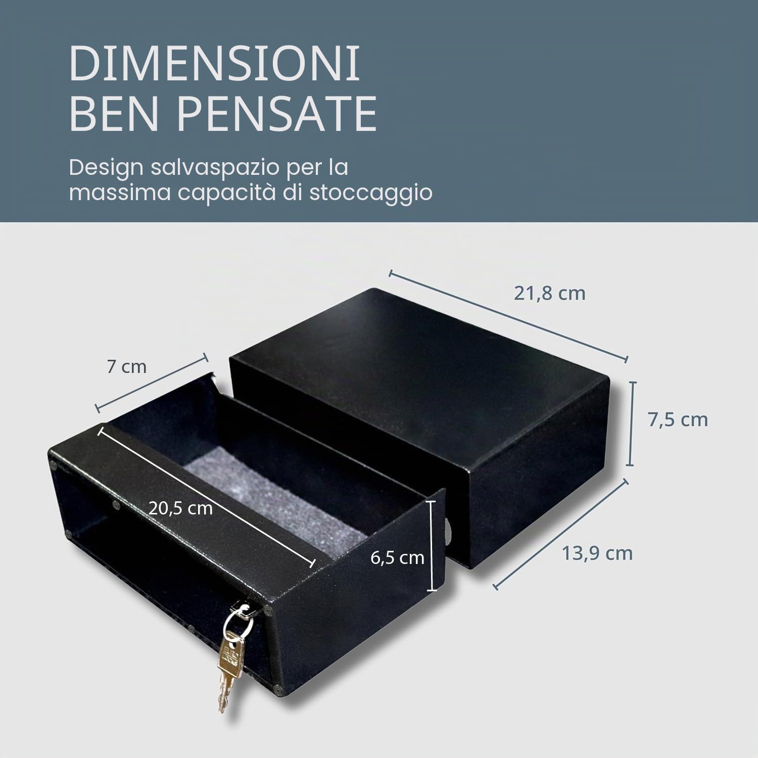 Cassaforte per prese elettriche, con 3 prese finte, pannello magnetico e serratura speciale, cassaforte da parete per conservazione invisibile, scomparto segreto per denaro, orologi e