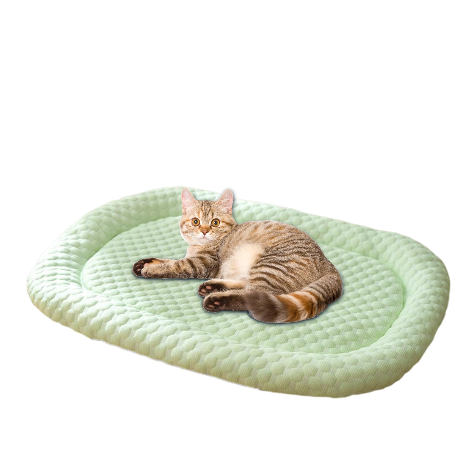 Manta refrescante para Perro, Transpirable y para Perros, Manta Resistente a Las Manchas para días calurosos, Transpirable y cómodo cojín de de Gato para Interiores | Cama de jaula de mascotas resistente a las manchas resistentes al agua para gatos, cojín