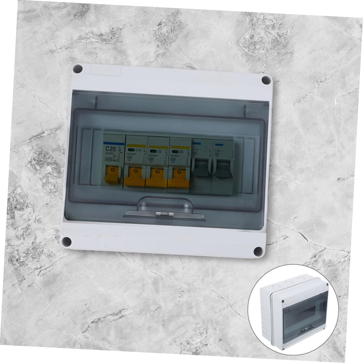 SHINEOFI Caja De Interruptores Exterior Caja Estancada De Conexiones Eléctricas Resistente Adaptación