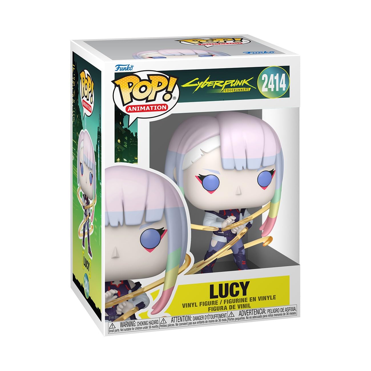 Funko POP! Animation: Cyberpunk: Edgerunners - Lucy - Collectable Vinyl Figure - Gift Idea - Official Merchandise - Toys For Kids & Adults - Model Figure for Collectors and Display