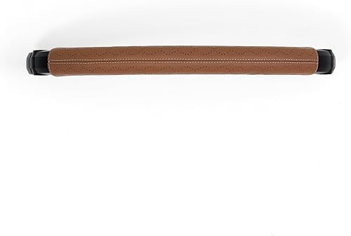 Miniatura 9 de Veer Switch&Roll - Cochecito con agarres de cuero y barra de parachoques de cuero, cochecito todo terreno de 4 ruedas con asiento Switchback