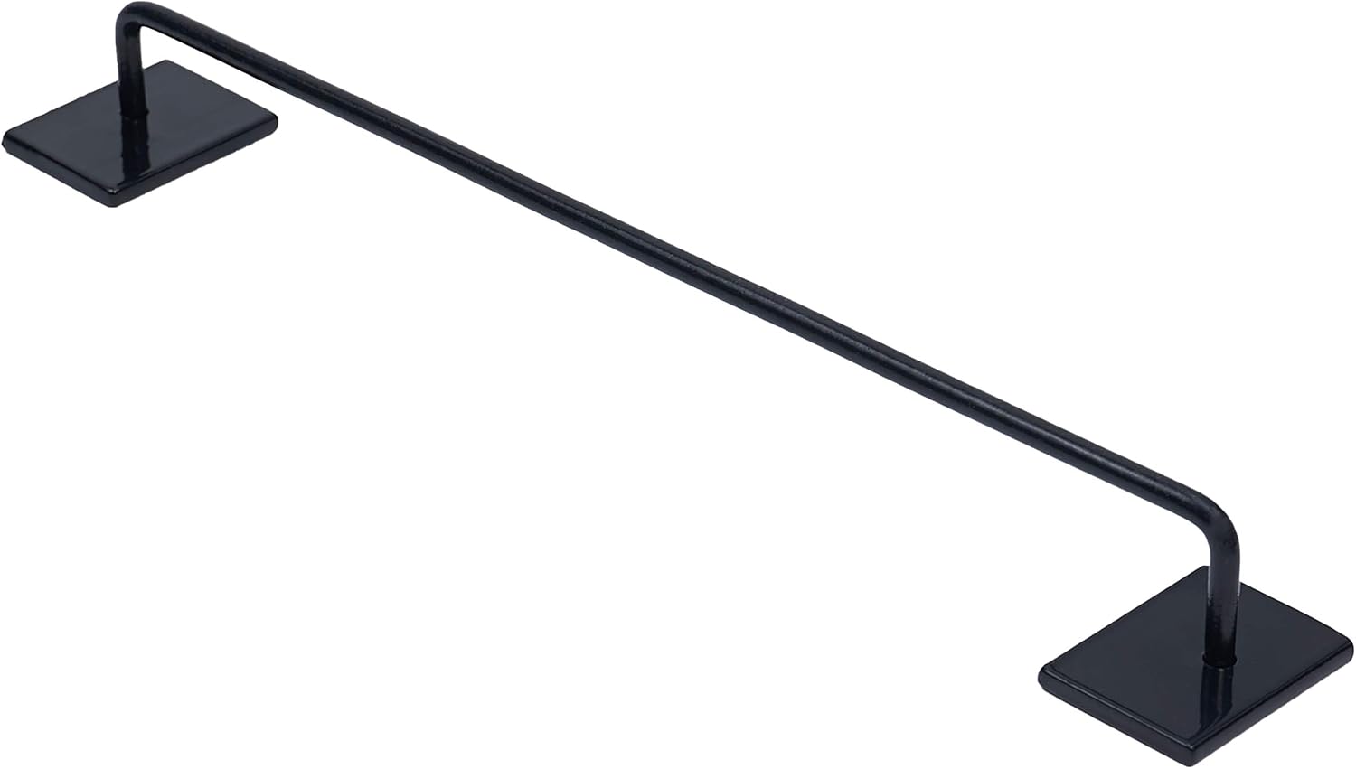 Fingerboard Rail Metal Made of Solid Steel Rails Ramp and Skate Parks (R1C) (Black)