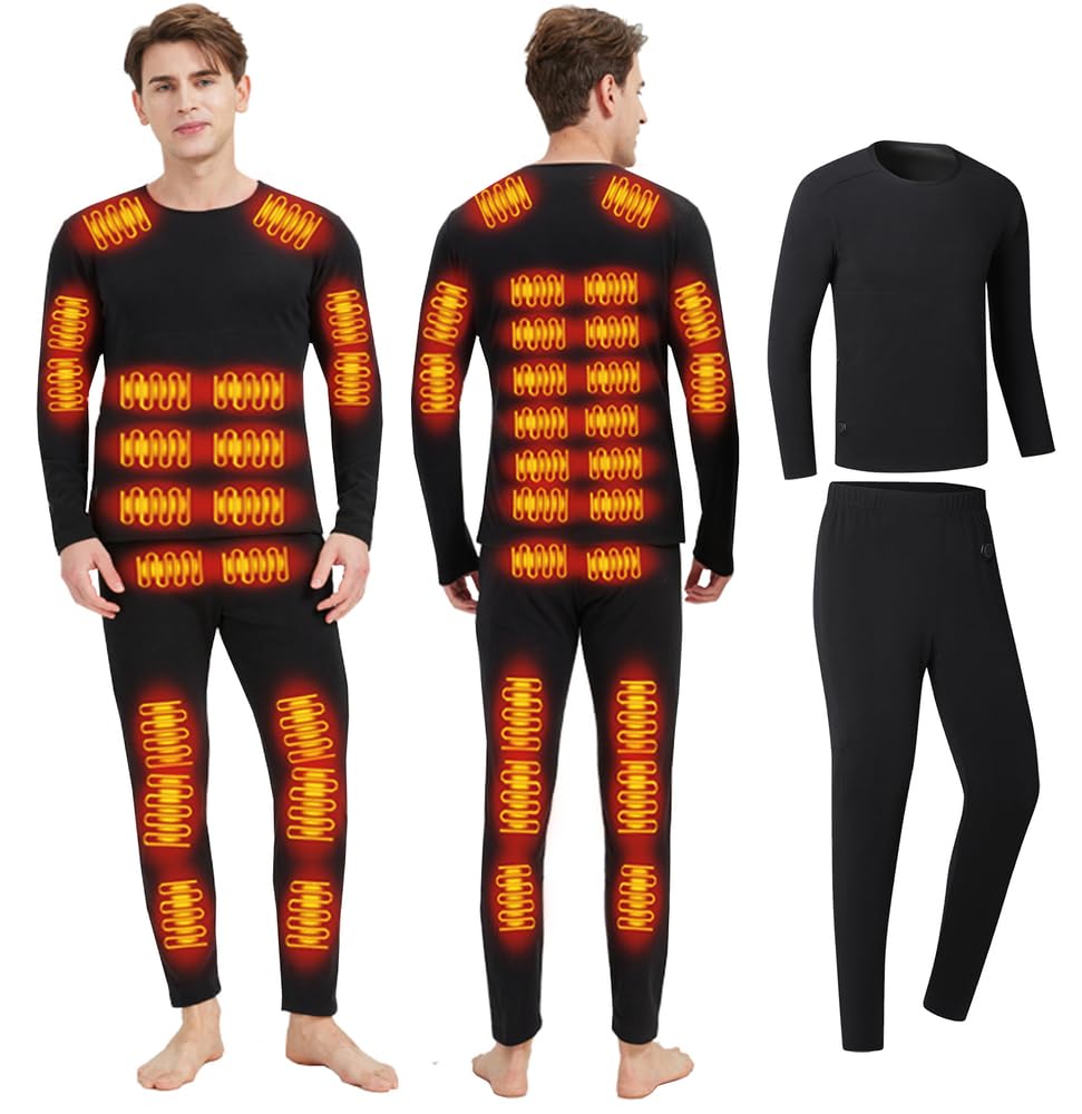 42-Zone USB Heated Long Johns