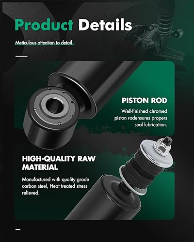 Miniatura 5 de 2WD!Amortiguadores para Sierra para Silverado  Amortiguadores de gas delanteros y traseros SCITOO aptos para 1999 2000 2001 2002 2003 2004 2005 2006