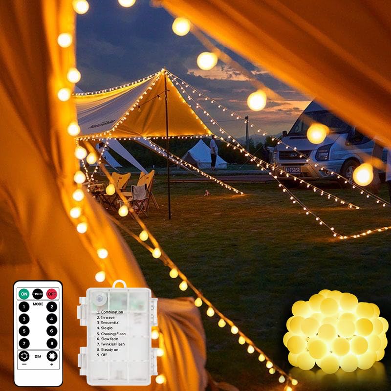 Manguera Luces Navidad Exterior Pilas Marca Kimuwote