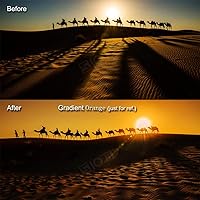 Vista 19 de SIOTI Kit de filtro cuadrado de 4 x 6 pulgadas (3.937 x 5.906 in) con ND2 y ND4 y ND8 y ND16 para Cokin Z Lee Hitech SIOTI Holder (ND)