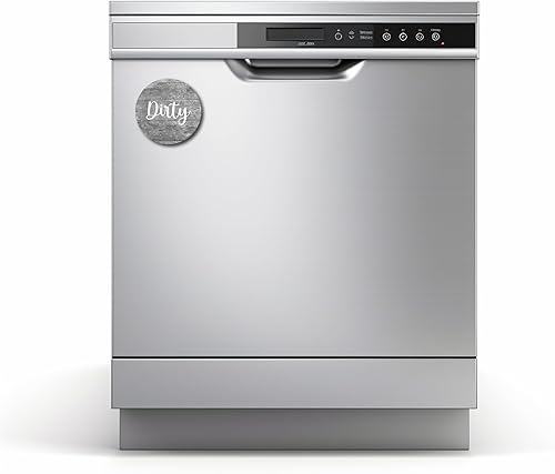 Miniatura 4 de Imán para lavavajillas con texto en inglés Clean and Dirty, Clean and Dirty, indicador universal para lavavajillas sucio o limpio, limpio o sucio,