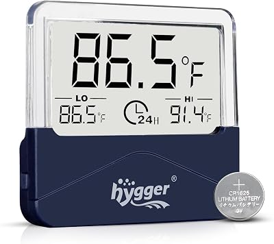 hygger External Aquarium Thermometer