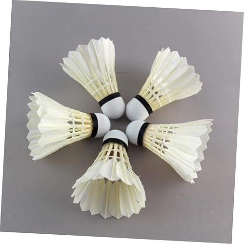 Miniatura 9 de BESPORTBLE Volantes al aire libre, 12 piezas, volantes de bádminton, volante para bádminton, volantes para bádminton, para escuela, al aire libre,