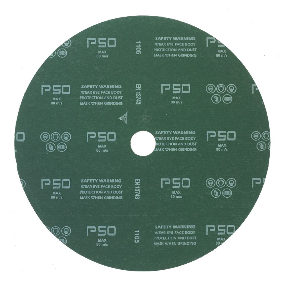 Mercer Abrasive Discs - 24 Grit Aluminum Oxide -12