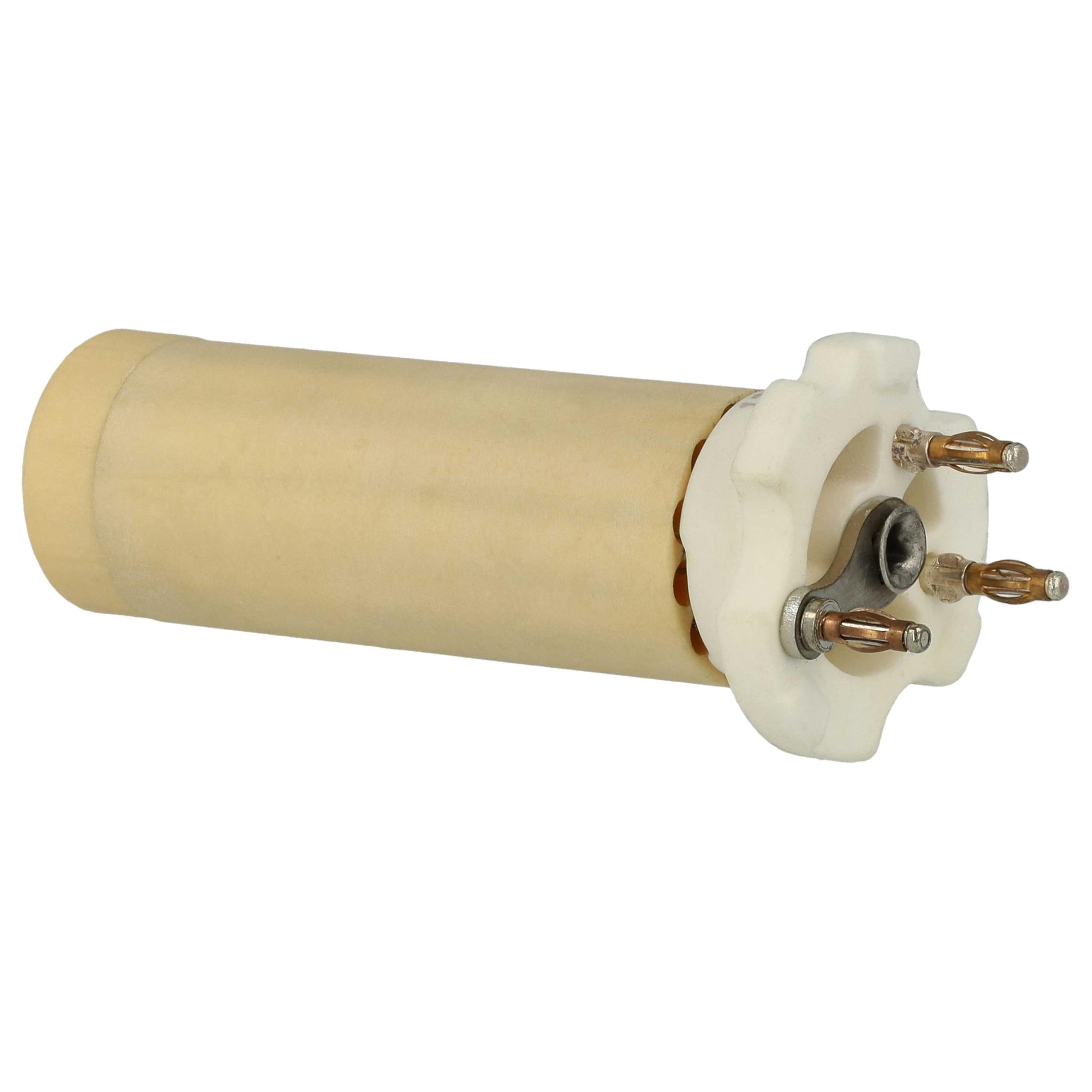 vhbw 2 x element grzejny kompatybilny z pistoletem spawalniczym Leister LHS 15 PREMIUM, CLASSIC, SYSTEM - 770 W, ceramiczny rdzeń grzewczy, 1,68 x 5,5 cm