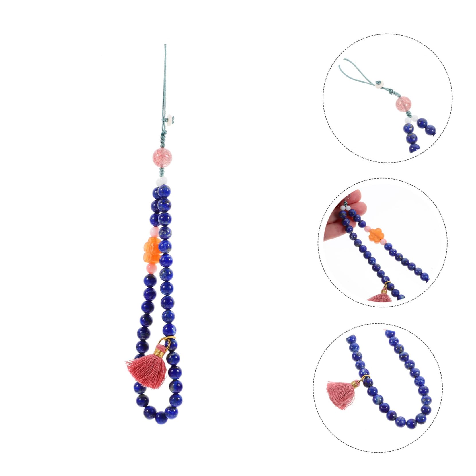 Cuerda De Teléfono Woven Retro Lazo Para Muñeca Cadena De Móvil Adorable y Práctica Para Llevar La Mano o Colgar El Cuello