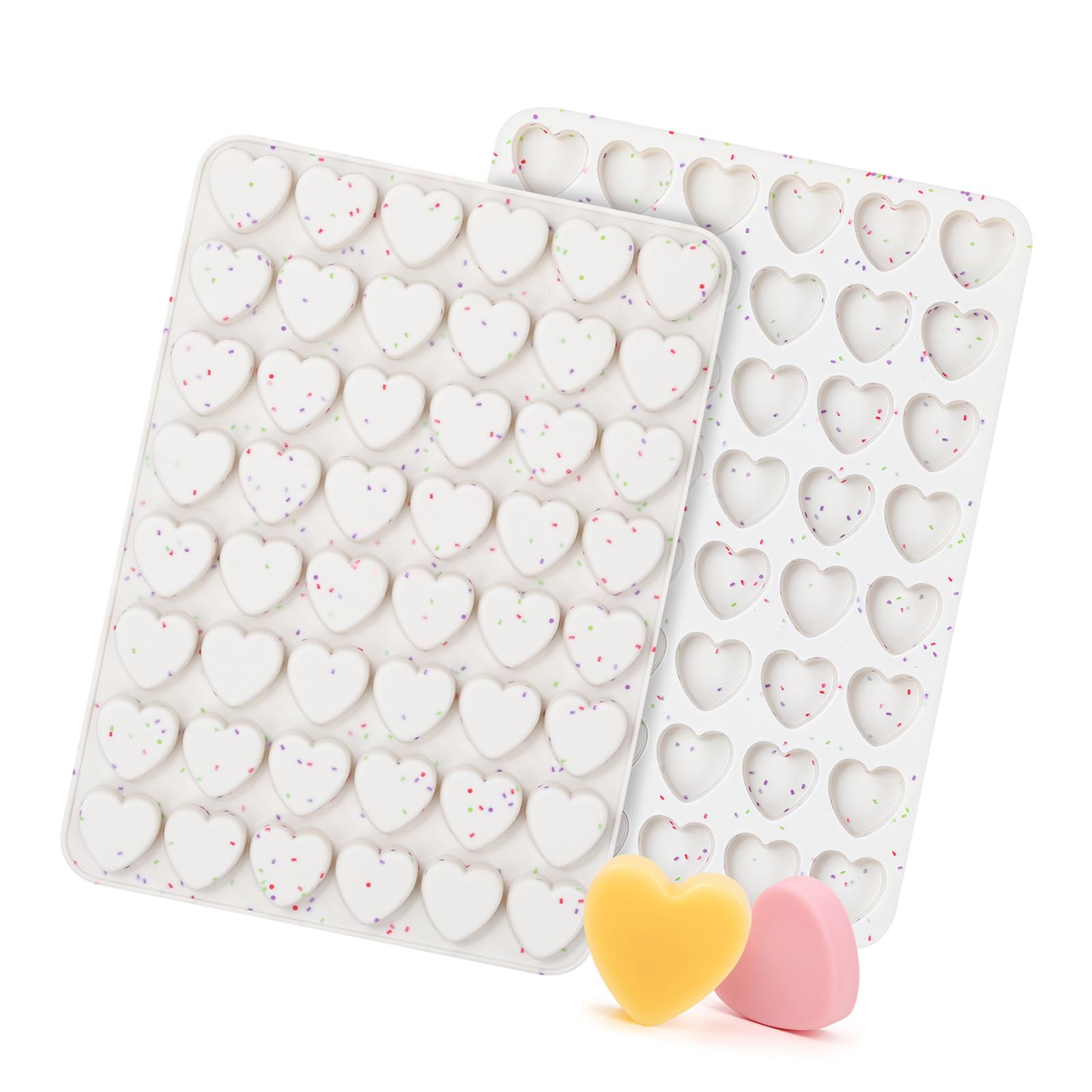 hogtnd Heart Shape Mousses Cake Mould Food Grade Silicone Chocolate Dessert Baking Mould Family Reunion Baking Moulds Heart Baking Moulds