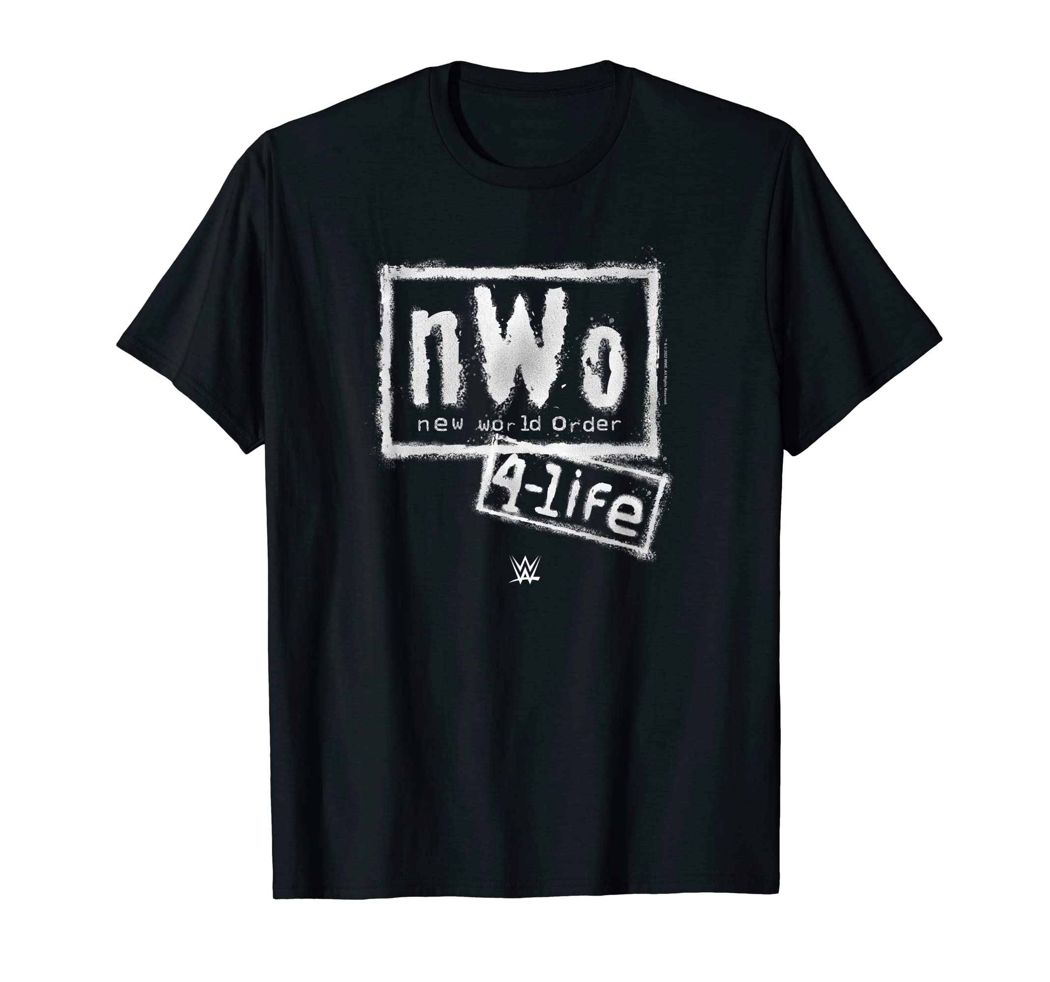 WWENWO New World Order 4-life Wrestling Poster T-Shirt