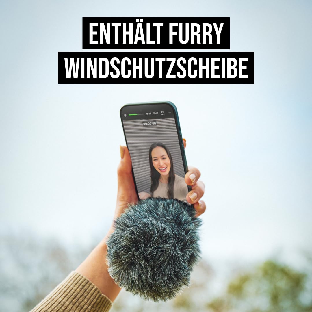 RØDE VideoMic Me-C+ Richtmikrofon für USB-C-Mobilgeräte (iOS und Android), Perfekt für die Erstellung von mobilen Inhalten
