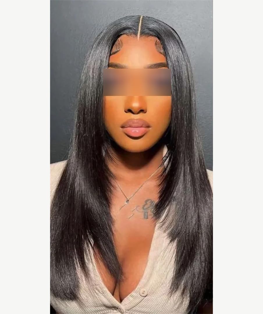 Perruque 13x6 lace wig solution anti-démarcation 20 pouces - 7