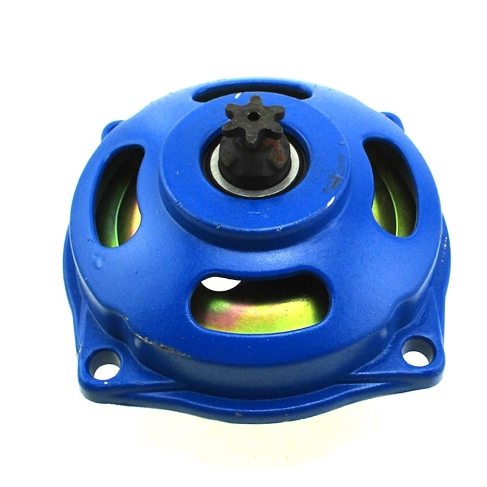 Lohfgtar Blue Fit For 47Cc 49Cc Moto Pocket Bike Goten 25H 6T Clutch Drum Gear Box(Blue)